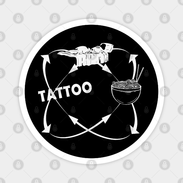 Tattoo artist tattoos tattooing tattooed gift Magnet by Tom´s TeeStore